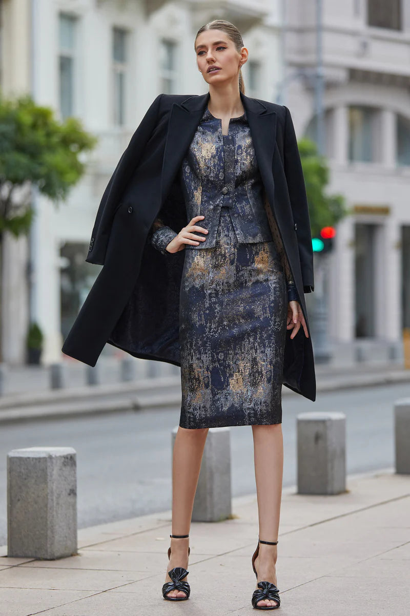 Styling Secrets To Elevate Your Presence With The Perfect Fusion Of Dress And Coat