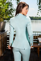 Plain jacket made of 100% wool Super 110 "s - Stylbiella Italia SKAY05
